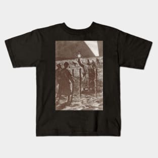 The Christmas Truce, Western Front in 1914 Kids T-Shirt